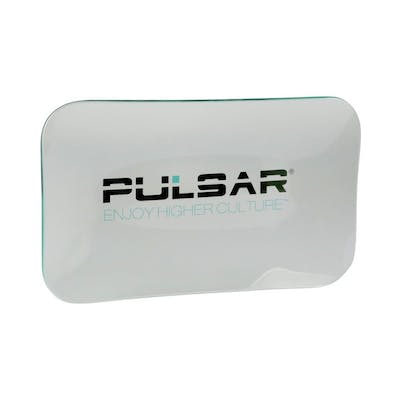 Rolling Tray - Pulsar - Glass Rolling Tray (Small) - Pulsar Glass Rolling Tray