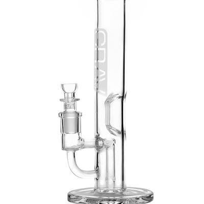 Water Bong - Grav - Flare Straight Tube - Clear