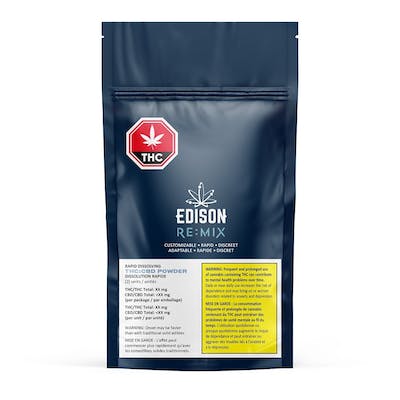 THC Powdered Drink Mix 2 pack 2X2.00 - EDISON