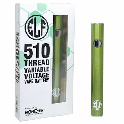 Elf 510 Variable Voltage with Button by HoneyStick (GREEN)