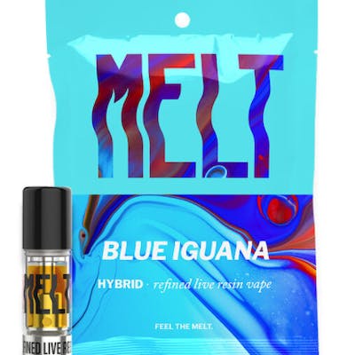 Melt - Live Resin Cartridge - Blue Iguana (0.45g)