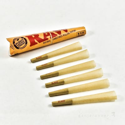 Raw - 1.25" Cones - 6pack