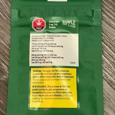 Dissolvable THC Powder 5mg 2pk