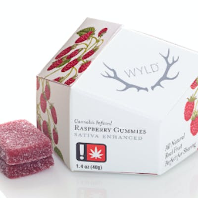 Wyld Real Fruit Soft Chews - Raspberry (2 x 4mg)