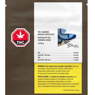 Bhang - Caramel Mocha Milk Chocolate (1 x 10mg)