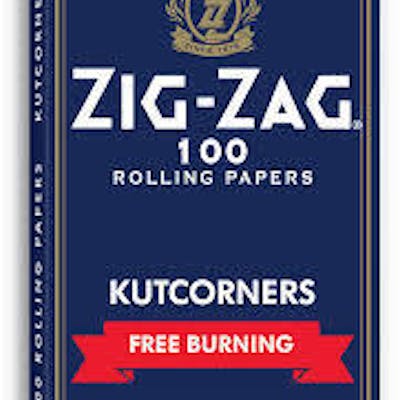 Papers - Zig Zag - Free Burning Blue