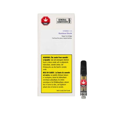 General Admission - Cartridge - Rainbow Sherb (0.95g)