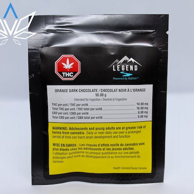 Legend THC Orange Dark Chocolate