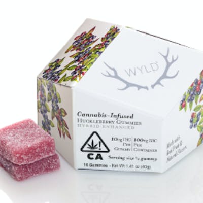 Wyld Real Fruit Soft Chews - Huckleberry (2 x 4mg)