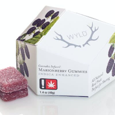 Wyld Real Fruit Soft Chews - Marionberry (2 x 4mg)