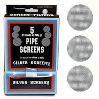 Stainless Steel Screens - 5 Pack