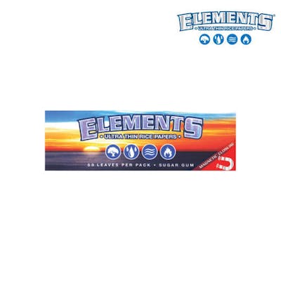 Elements - Ultimate Thin Rice Papers 1.25