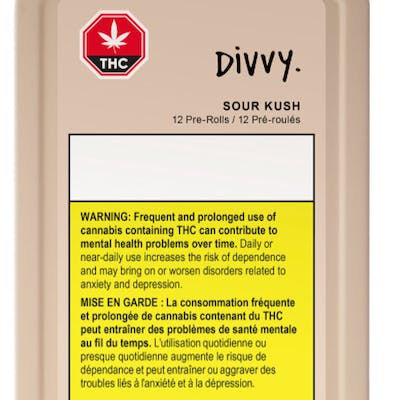 Divvy - Sour Kush (12 x 0.35g)