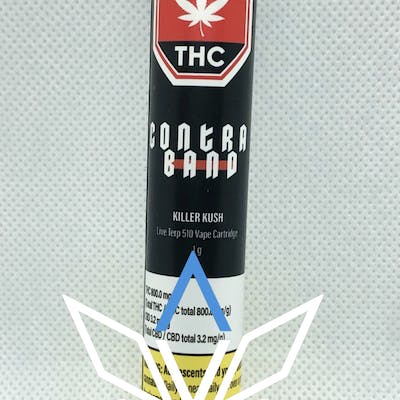 Contraband Killer Kush Live Terp Vape Cart 1g