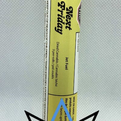 Next Friday Jet Fuel 3 x 0.5g Pre Rolls