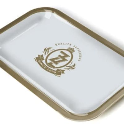 White Rolling Tray by Zig Zag - Medium