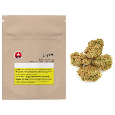 Divvy - Black Widow CBD 3.5g Dried Flower