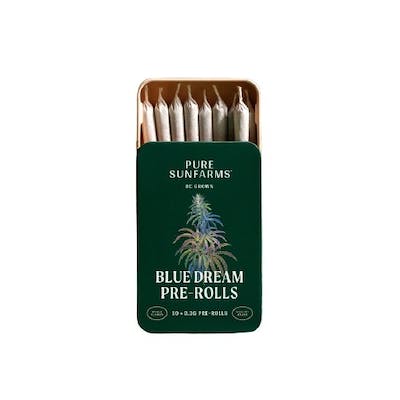 Pure Sunfarms - Blue Dream 10 x 0.3g Pre-Rolls