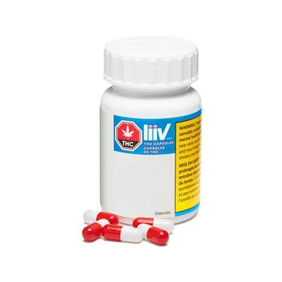 LIIV - 10 mg THC Capsules x 15