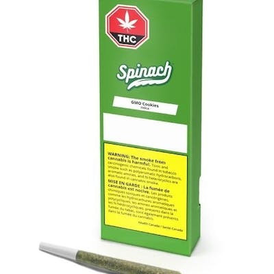 Spinach - GMO (Garlic Mushroom Onion) Cookies 1 x 1g Pre-Roll