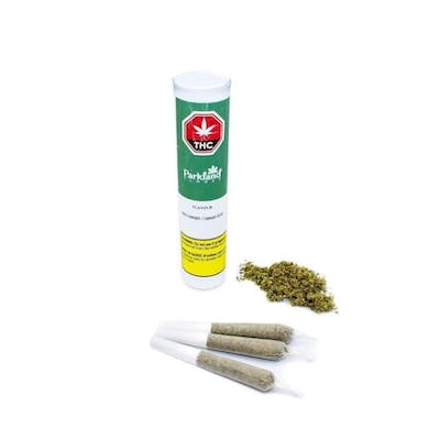 Parkland Flower - Parkland Flower Flavor 3x0.5g Pre-Rolls