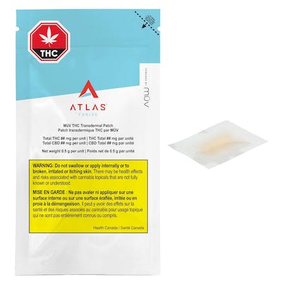 Atlas Thrive - MUV THC Transdermal Patch 1x0.5g