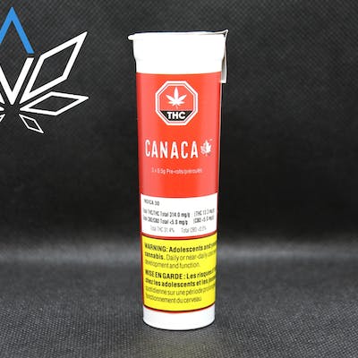 Canaca INDICA 30 Pre Roll (3x0.5g)