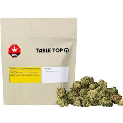 Table Top - Sticky Buns 3.5g Dried Flower - Sticky Buns 3.5g Dried Flower