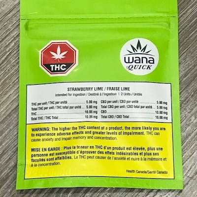 Strawberry Lime 1:1 Sour Soft Chews