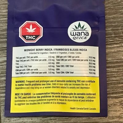 Midnight Berry CBN Indica Soft Chews