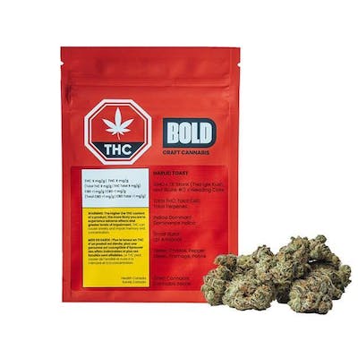 Bold - Garlic Toast - 3.5g Flower - Bold - Garlic Toast - 3.5g Flower