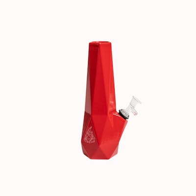 BRNT | Hexagon | Water Pipe | Red