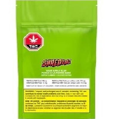 Shred'ems | Sour Apple Slap Soft Chews | 10mg THC