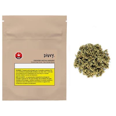 Divvy | Milled Indica Cropped Harvest | 10g