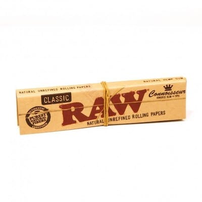 Raw | Connoisseur Classic Rolling Papers | King Size