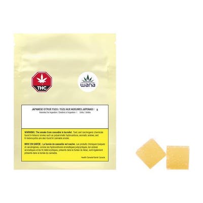 Wana | Citrus Yuzu Soft Chews | 20mg CBD + 10mg THC