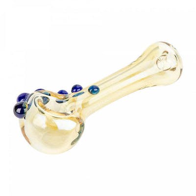 Red Eye Glass | 4" Color Changing Commodore | Hand Pipe