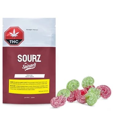 Spinach | SOURZ Cherry Lime Soft Chews | 10mg THC