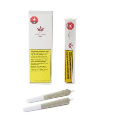 Queen of Bud | Rose Quartz Pre-Rolls | 2 x 0.5g