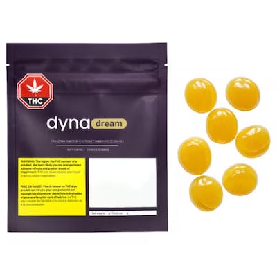 DynaDream | CBN Lemon Ginger Soft Chews | 140mg CBD + 14mg CBN