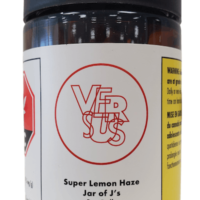 Versus | Super Lemon Haze Jar of J's Pre-Rolls | 20 x 0.35g