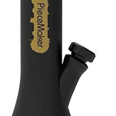 PieceMaker | 8.5" Kali Silicone Bong | Black