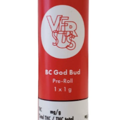 Versus | God Bud Pre-Roll | 1 x 1g