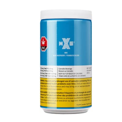 XMG | Blue Raspberry Sparkling Beverage | 10mg THC