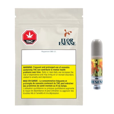 Floresense | Peppermint CBD 1:1 510 Cart | 1g