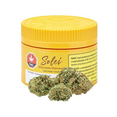 Solei - Chocolate Cheesecake 3.5g Dried Flower - Chocolate Cheesecake 3.5g Dried Flower