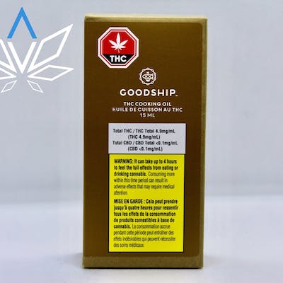 Goodship THC Cooking Oil 15ml