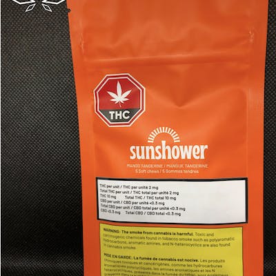 Sunshower Mango Tangerine THC Soft Chews x5