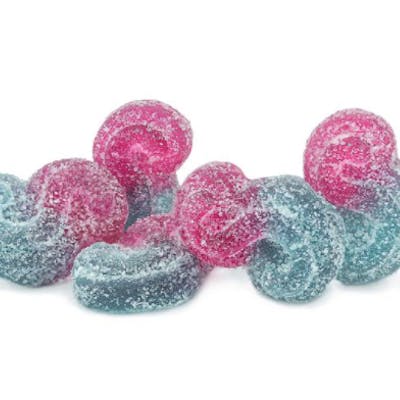 Spinach Sourz Soft Chews - Blue Raspberry Watermelon (5 x 2mg)