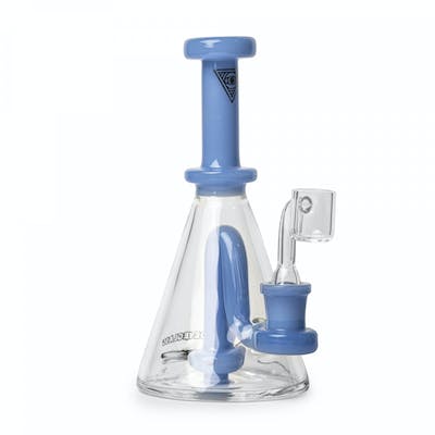 Red Eye Glass | 7" Creeper (Periwinkle) | Concentrate Rig